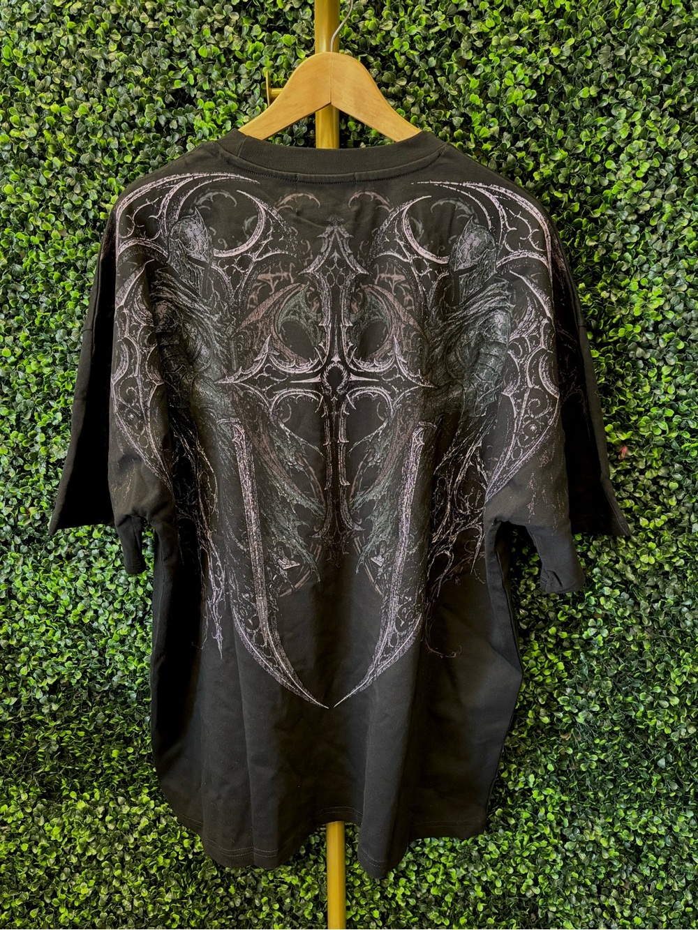 BreatheDivinity Graphic Shirt, Black - 2XL